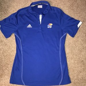 University of Kansas Women’s Fitted Jersey Polo